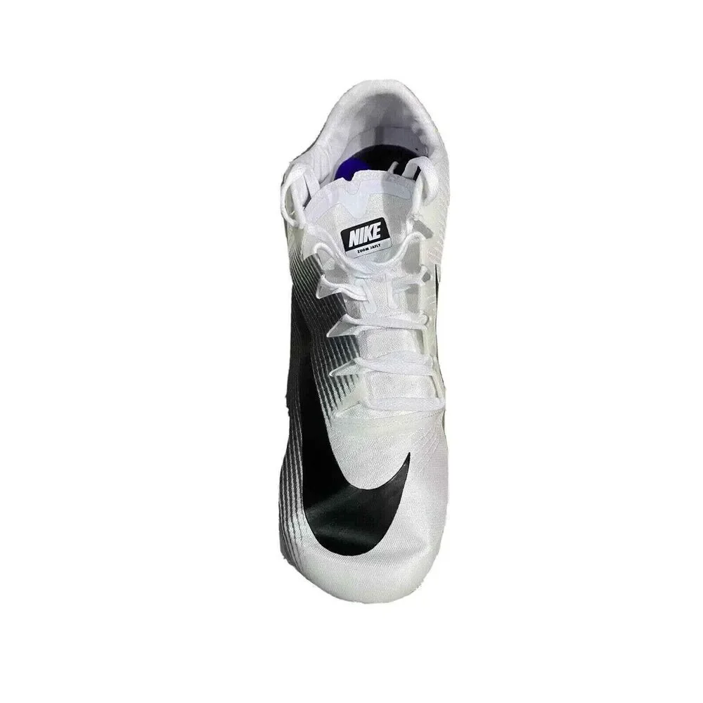 Nike Zoom Ja Fly JaFly 3 Sprint Track White/Grey/Silver 865633-102 Men Sz 14